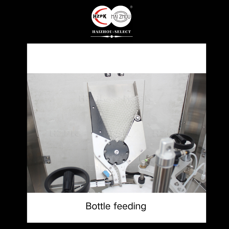 HAIZHOU-SELECT | 3-in-1 Automatic Feeding Filling & Capping Machine | Customizable for Perfume & Essential Oil