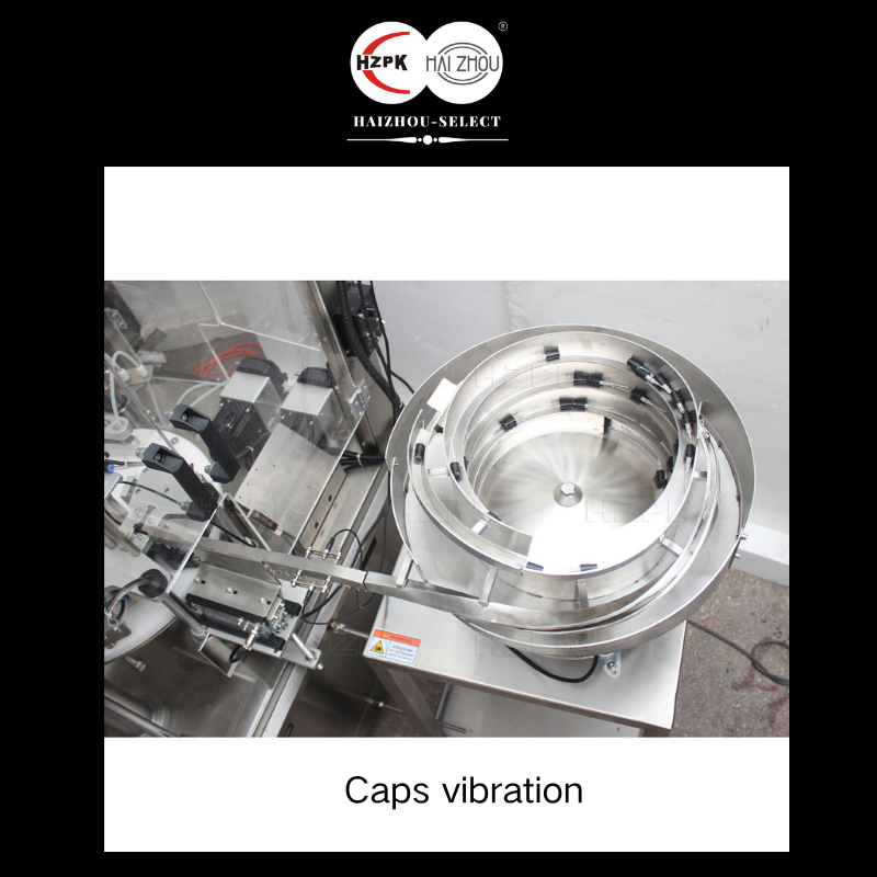 HAIZHOU-SELECT | 3-in-1 Automatic Feeding Filling & Capping Machine | Customizable for Perfume & Essential Oil