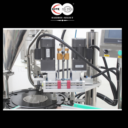 HZPK-SELECT Automatic Powder Filling and Capping Machine Rotary Wheel All-in-one | Imo