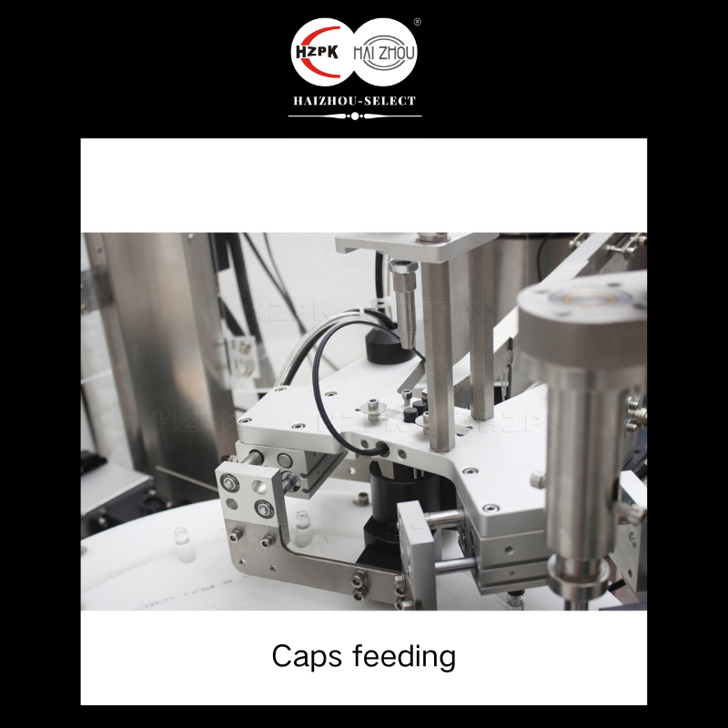 HAIZHOU-SELECT | 3-in-1 Automatic Feeding Filling & Capping Machine | Customizable for Perfume & Essential Oil