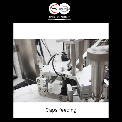 HAIZHOU-SELECT | 3-in-1 Automatic Feeding Filling & Capping Machine | Customizable for Perfume & Essential Oil