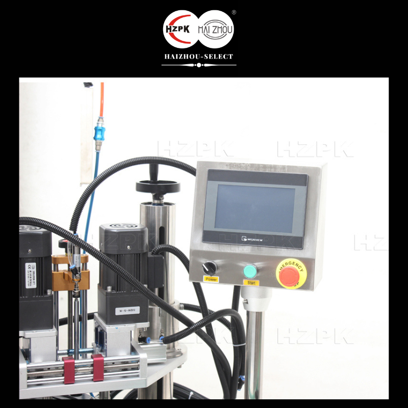 HZPK-SELECT Automatic Powder Filling and Capping Machine Rotary Wheel All-in-one | Imo