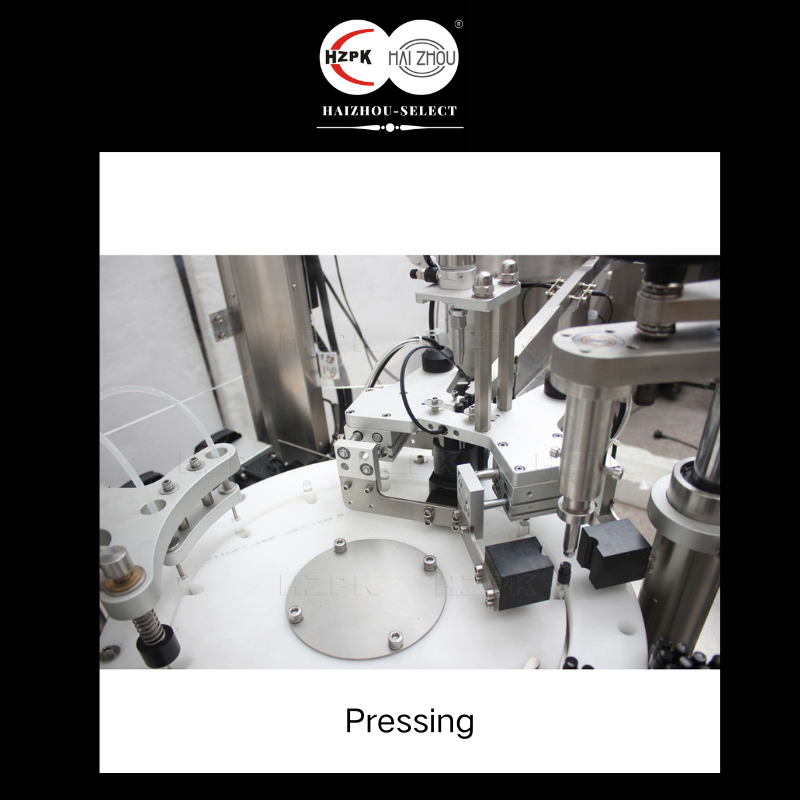 HAIZHOU-SELECT | 3-in-1 Automatic Feeding Filling & Capping Machine | Customizable for Perfume & Essential Oil