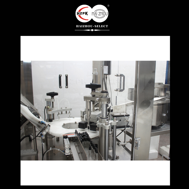 HAIZHOU-SELECT | 3-in-1 Automatic Feeding Filling & Capping Machine | Customizable for Perfume & Essential Oil