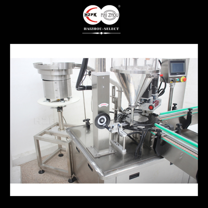 HZPK-SELECT Automatic Powder Filling and Capping Machine Rotary Wheel All-in-one | Imo