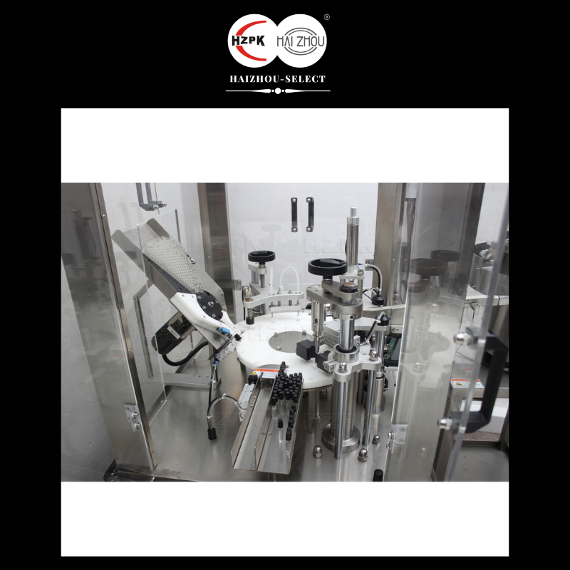 HAIZHOU-SELECT | 3-in-1 Automatic Feeding Filling & Capping Machine | Customizable for Perfume & Essential Oil