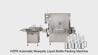 HAIZHOU-SELECT Automatic Electric Mosquito Repellect Liquid Filling And Capping Machine ellent liquid